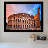 Colosseum Rome Italy, Stadium Canvas, Sport Art, Gift for him, Framed Art Prints Wall Art Decor, Framed Picture