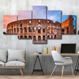 Colosseum Rome Italy, Stadium Canvas, Sport Art, Large Canvas, Multi Panels, Canvas Prints Wall Art Decor