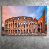 Colosseum Rome Italy, Stadium Canvas, Sport Art, Gift for him, Fan Gift, Canvas Prints Wall Art Decor