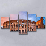 Colosseum Rome Italy, Stadium Canvas, Sport Art, Large Canvas, Multi Panels, Canvas Prints Wall Art Decor