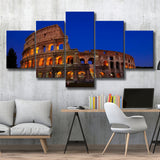 Colosseum in Italy, Stadium Canvas, Sport Art, Large Canvas, Multi Panels, Canvas Prints Wall Art Decor