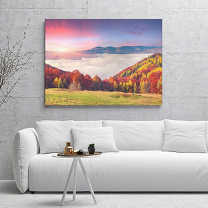 Colourful Autumn Canvas Wall Art - Canvas Prints, Prints For Sale, Painting Canvas,Canvas On Sale 