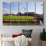 Columbia Fireflies Wall Art Segra Stadium Canvas Prints Baseball,Multi Panels B,Sport Stadium Art Prints, Fan Gift