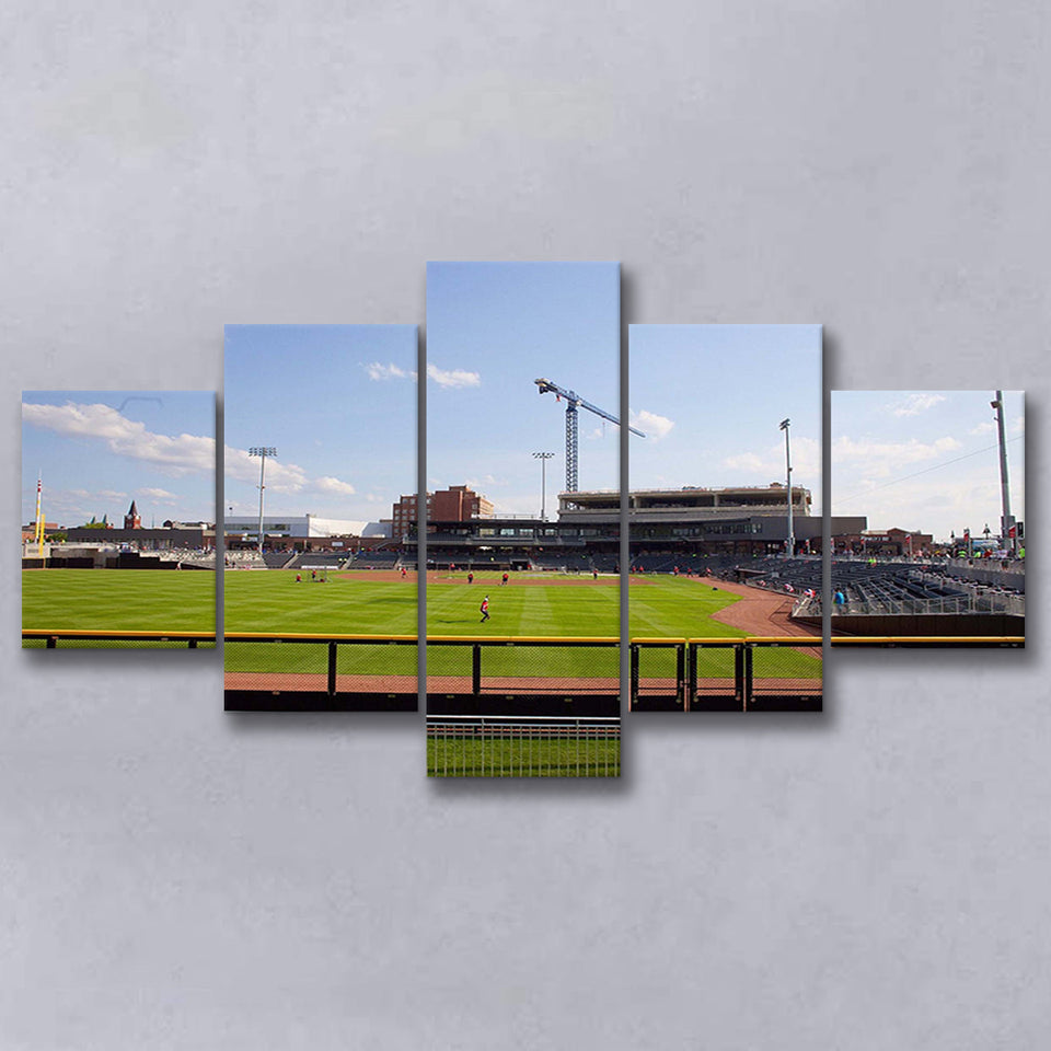 Columbia Fireflies Wall Art Segra Stadium Canvas Prints Baseball,Multi Panels,Sport Stadium Art Prints, Fan Gift