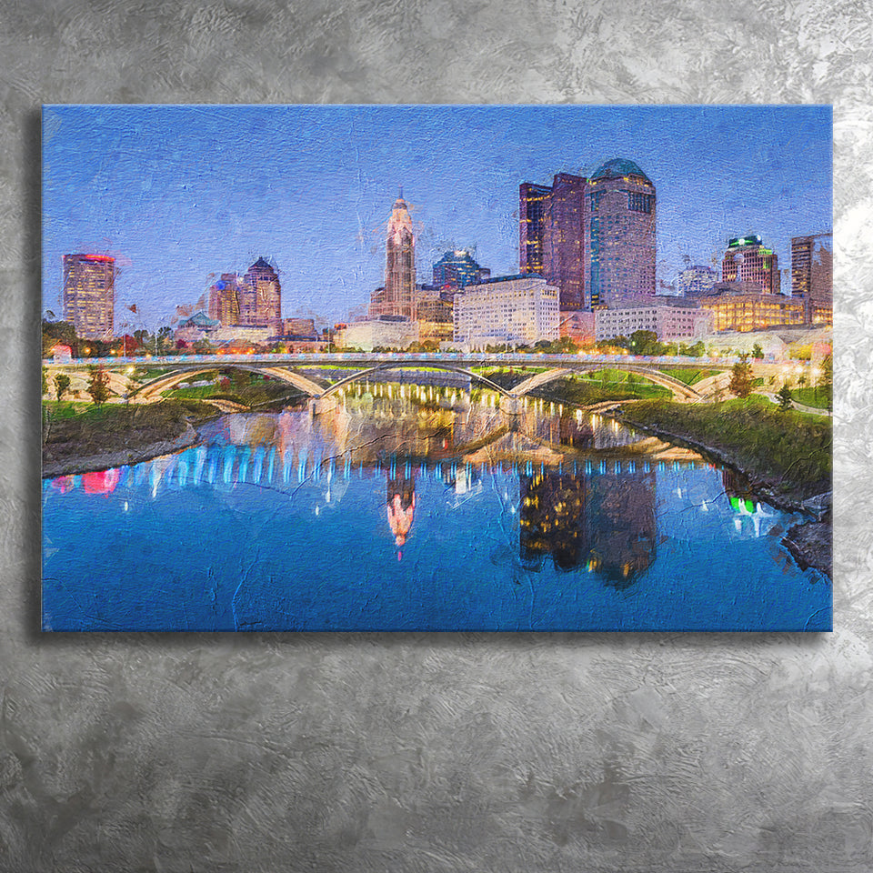 Columbus Canvas Prints Wall Art Decor - Paiting Canvas, Art Prints, Wall Decor, For Sale