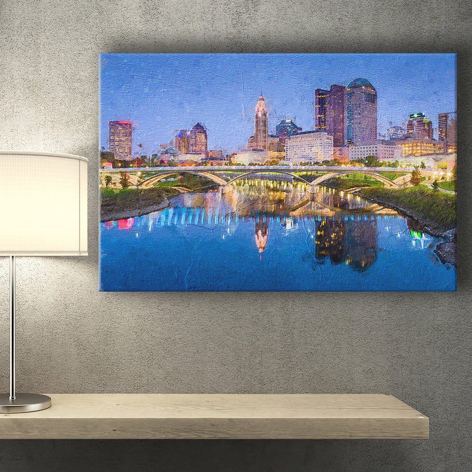 Columbus Canvas Prints Wall Art Decor - Paiting Canvas, Art Prints, Wall Decor, For Sale