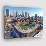 Columbus Clippers Wall Art Huntington Park Stadium Canvas Prints Baseball,Sport Stadium Art Prints, Fan Gift, Wall Decor