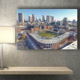 Columbus Clippers Wall Art Huntington Park Stadium Canvas Prints Baseball,Sport Stadium Art Prints, Fan Gift, Wall Decor