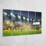 Columbus Crew Stadium, Stadium Canvas, Sport Art, Gift for him, Multi Panels B, Canvas Prints Wall Art Decor