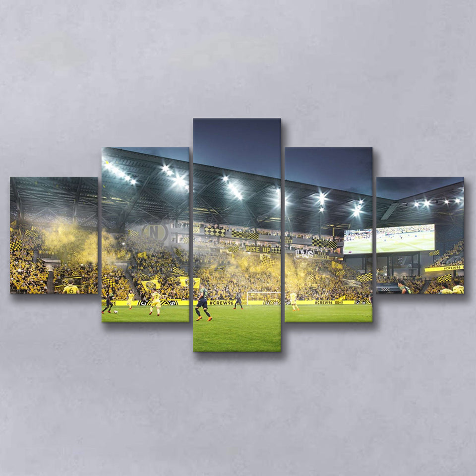 Columbus Crew Stadium, Stadium Canvas, Sport Art, Large Canvas, Multi Panels, Canvas Prints Wall Art Decor