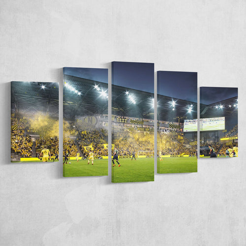 Columbus Crew Stadium, Stadium Canvas, Sport Art, Large Canvas, Multi Panels, Canvas Prints Wall Art Decor