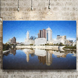 Columbus Skyline Canvas Prints Wall Art Decor - Paiting Canvas, Art Prints, Wall Decor, For Sale
