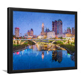 Columbus Framed Art Prints Wall Decor - Painting Prints, Framed Picture, Home Decor