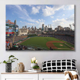 Comerica Park Stadium Canvas Prints Detroit Tigers Wall Art Baseball,Sport Stadium Art Prints, Fan Gift, Wall Decor