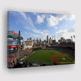 Comerica Park Stadium Canvas Prints Detroit Tigers Wall Art Baseball,Sport Stadium Art Prints, Fan Gift, Wall Decor