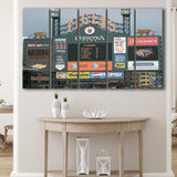 Comerica Park Wall Art Detroit Tigers Stadium Canvas Prints Baseball,Multi Panels B,Sport Stadium Art Prints, Fan Gift