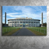 Commerzbank Arena Frankfurt, Stadium Canvas, Sport Art, Gift for him, Fan Gift, Canvas Prints Wall Art Decor