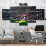 Commerzbank Arena Wall Art Eintracht Frankfurt Stadium Canvas Prints Football,Multi Panels,Sport Stadium Art Prints, Fan Gift