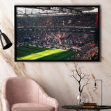 Commerzbank Arena Wall Art Eintracht Frankfurt Stadium Framed Canvas Prints Football,Sport Stadium Art Prints, Fan Gift