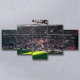 Commerzbank Arena Wall Art Eintracht Frankfurt Stadium Canvas Prints Football,Multi Panels,Sport Stadium Art Prints, Fan Gift