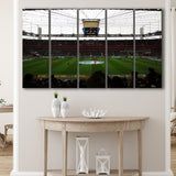 Commerzbank Arena in Germany, Stadium Canvas, Sport Art, Gift for him, Multi Panels B, Canvas Prints Wall Art Decor