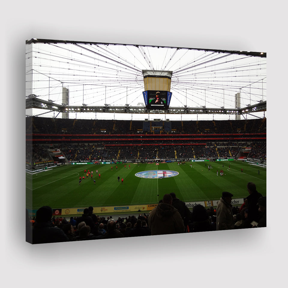 Commerzbank Arena in Germany, Stadium Canvas, Sport Art, Gift for him, Fan Gift, Canvas Prints Wall Art Decor