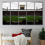 Commerzbank Arena in Germany, Stadium Canvas, Sport Art, Gift for him, Multi Panels B, Canvas Prints Wall Art Decor