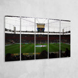 Commerzbank Arena in Germany, Stadium Canvas, Sport Art, Gift for him, Multi Panels B, Canvas Prints Wall Art Decor