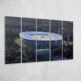 Commerzbank Arena in Salvador, Stadium Canvas, Sport Art, Gift for him, Multi Panels B, Canvas Prints Wall Art Decor