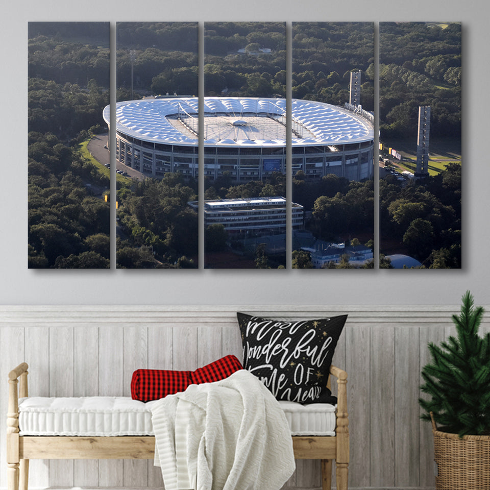 Commerzbank Arena in Salvador, Stadium Canvas, Sport Art, Gift for him, Multi Panels B, Canvas Prints Wall Art Decor