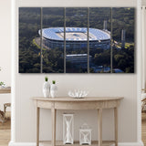 Commerzbank Arena in Salvador, Stadium Canvas, Sport Art, Gift for him, Multi Panels B, Canvas Prints Wall Art Decor