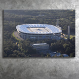 Commerzbank Arena in Salvador, Stadium Canvas, Sport Art, Gift for him, Fan Gift, Canvas Prints Wall Art Decor