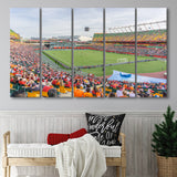 Commonwealth Stadium Soccer, Stadium Canvas, Sport Art, Gift for him, Multi Panels B, Canvas Prints Wall Art Decor