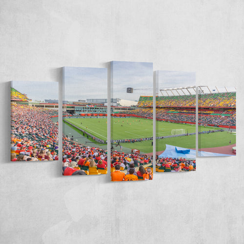 Commonwealth Stadium Soccer, Stadium Canvas, Sport Art, Large Canvas, Multi Panels, Canvas Prints Wall Art Decor