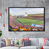 Commonwealth Stadium Soccer, Stadium Canvas, Sport Art, Gift for him, Framed Art Prints Wall Art Decor, Framed Picture