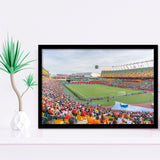 Commonwealth Stadium Soccer, Stadium Canvas, Sport Art, Gift for him, Framed Art Prints Wall Art Decor, Framed Picture