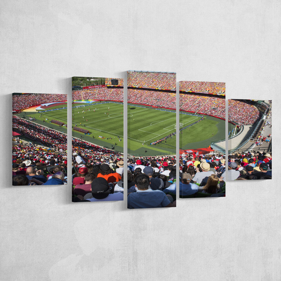 Commonwealth Stadium, Stadium Canvas, Sport Art, Large Canvas, Multi Panels, Canvas Prints Wall Art Decor