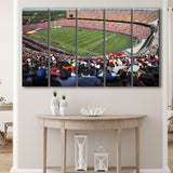 Commonwealth Stadium, Stadium Canvas, Sport Art, Gift for him, Multi Panels B, Canvas Prints Wall Art Decor