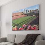 Commonwealth Stadium in Canada, Stadium Canvas, Sport Art, Gift for him, Fan Gift, Canvas Prints Wall Art Decor