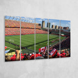 Commonwealth Stadium in Canada, Stadium Canvas, Sport Art, Gift for him, Multi Panels B, Canvas Prints Wall Art Decor