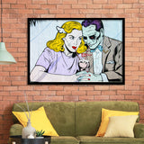 Coney Island Milkshake Pop Art Framed Art Prints Wall Decor - Painting Prints, Framed Picture