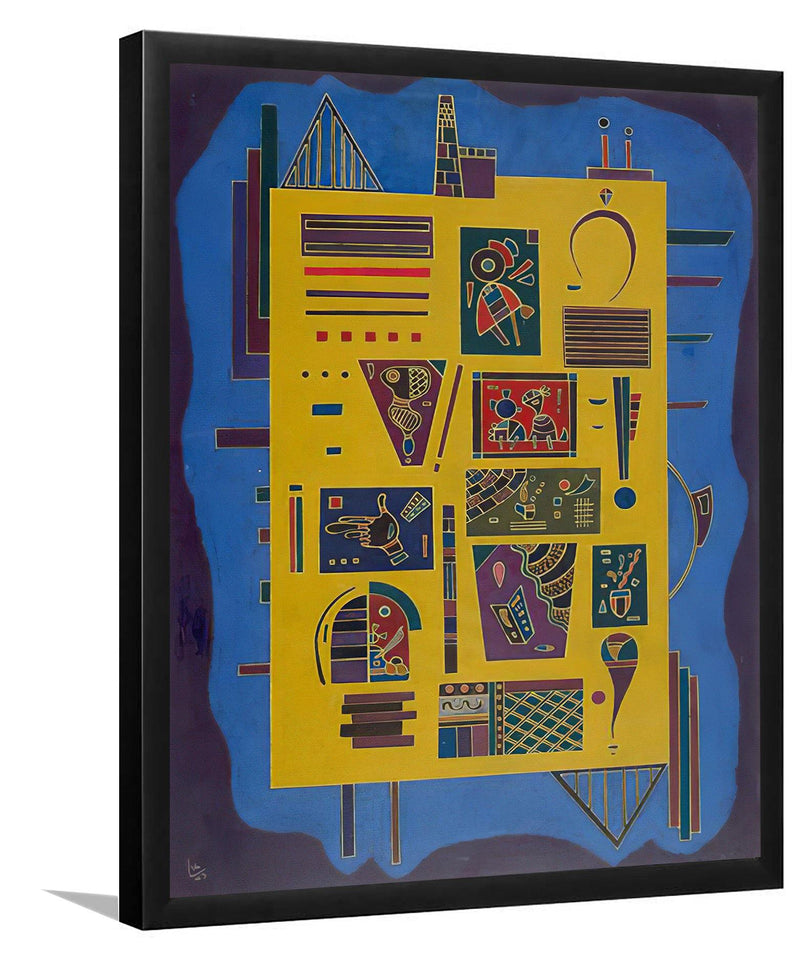 Conglomerat by Wassily Kandinsky - Art Print, Frame Art, Painting Art