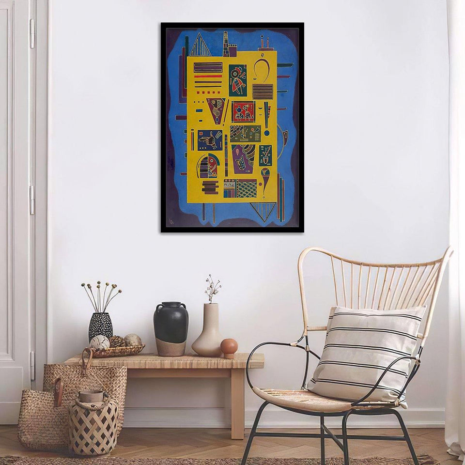 Conglomerat by Wassily Kandinsky - Art Print, Frame Art, Painting Art