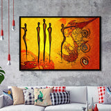 Cool African Style Artwork Modern Framed Art Prints Wall Decor - Painting Prints, Framed Picture