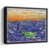 Coors Field Rockies Watercolor, Sport Art Prints Fan Gift, Framed Canvas Prints Wall Art Decor