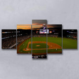 Coors Field Colorado Rockies, Stadium Canvas, Sport Art, Large Canvas, Multi Panels, Canvas Prints Wall Art Decor