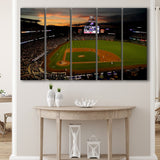 Coors Field Colorado Rockies, Stadium Canvas, Sport Art, Gift for him, Multi Panels B, Canvas Prints Wall Art Decor