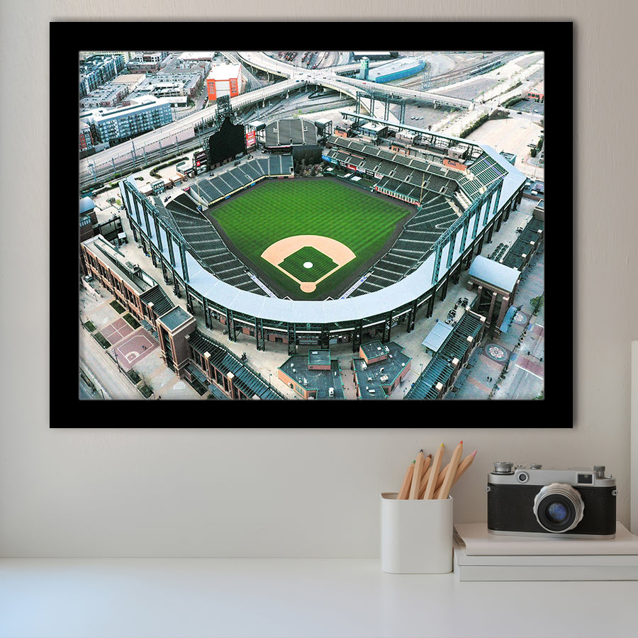 Coors Field Stadium Art Prints Colorado Rockies Wall Art Baseball100,Sport Stadium Art Prints, Fan Gift, Wall Decor