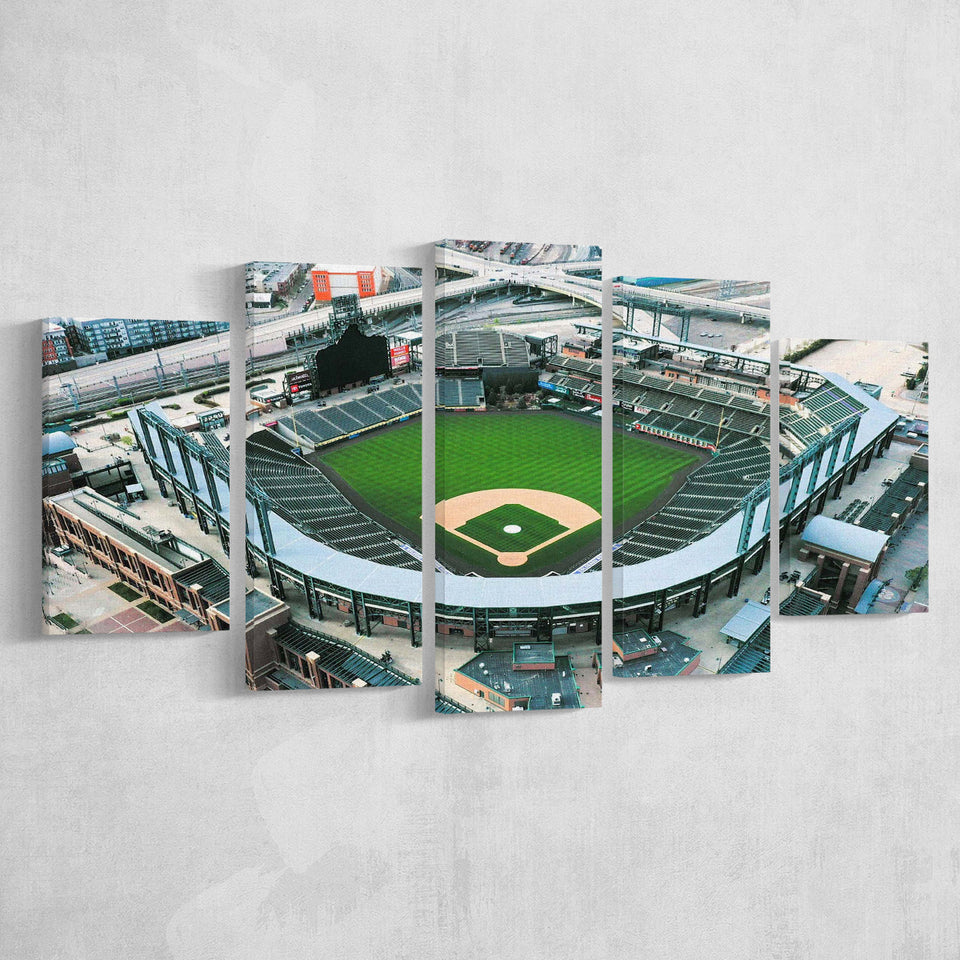 Coors Field Stadium Canvas Prints Colorado Rockies Wall Art Baseball100,Multi Panels,Sport Stadium Art Prints, Fan Gift