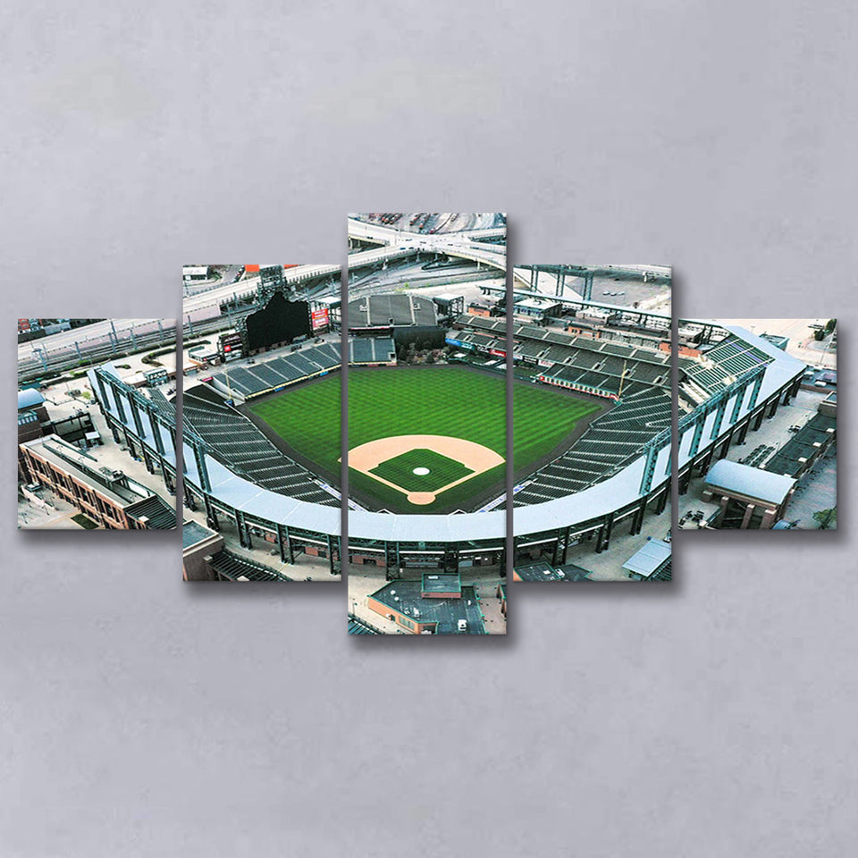 Coors Field Stadium Canvas Prints Colorado Rockies Wall Art Baseball100,Multi Panels,Sport Stadium Art Prints, Fan Gift
